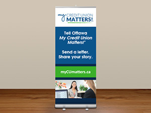 Retractable Banners - Credit Unions